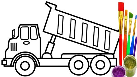 Kids coloring book with monster trucks, fire trucks, dump trucks, garbage trucks, and more. Truck Coloring Pages | Free download on ClipArtMag