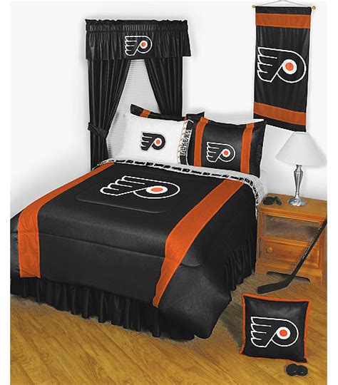Hockey bedding sets (limited edition) bed sheet and pillow inserts are not included. Philadelphia Flyers Comforter and Pillowcase NHL Hockey ...