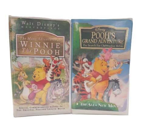 DISNEY S WINNIE THE Pooh VHS The Many Adventures Grand Adventure The Best Porn Website