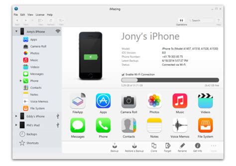 Though it is a licensed product, but free trial is also available for limited. iMazing - standaloneinstaller.com