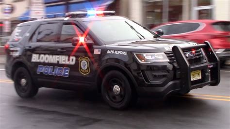 Bloomfield Police Department Rapid Response Unit 299 Responding 1 20 22