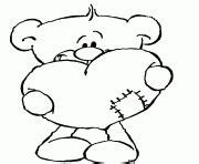Coloriage Nounours Avec Un Bebe dessin