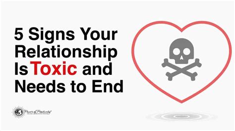 5 Signs Your Relationship Is Toxic And Needs To End