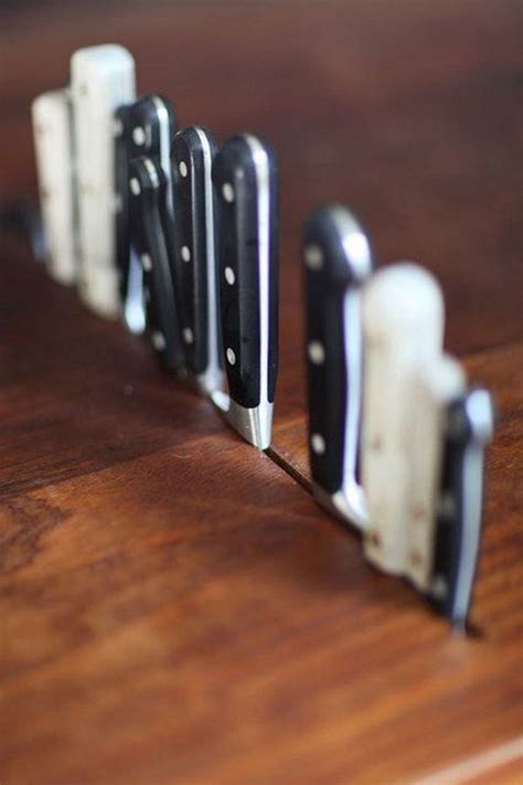 8 Brilliant Ideas For Storing Kitchen Knives The Owner Builder