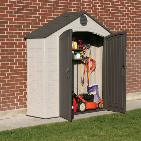 Maybe you would like to learn more about one of these? Lifetime 8 x 2.5 ft Garden and Tool Storage Shed | Walmart ...