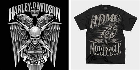 Lonersab Harley Davidson T Shirt Design