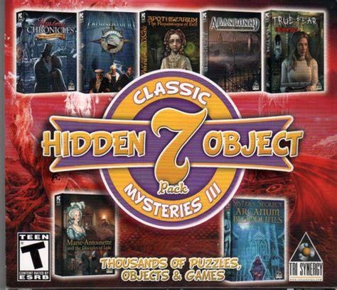 Buy Tri Synergy Classic Mysteries Iii Hidden Object PC Game Pack Of Online At DesertcartINDIA