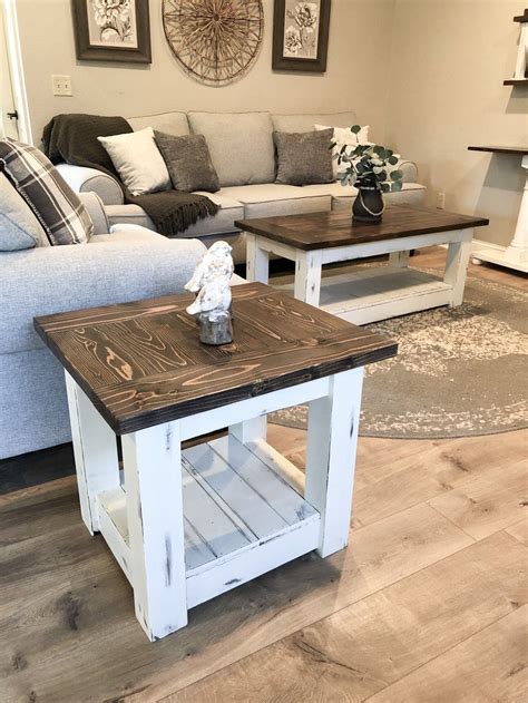 Create a beautiful room with a range of coffee tables & more. Chunky farmhouse coffee table, clean lines, distressed 48 ...