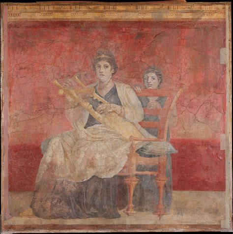 Wall Painting From Room H Of The Villa Of P Fannius Synistor At