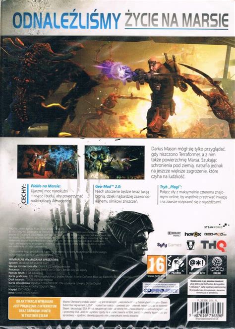Red Faction Armageddon Cover Or Packaging Material MobyGames