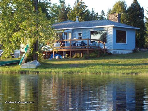 Chalet au bord du lac St Alexis Chalet à louer St Alexis des Monts