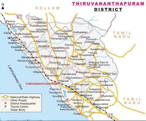 Thiruvananthapuram lies between latitudes 8.4833333 and longitudes 76.9166641. Indian News Reader: Kerala Tourism - Trivandrum