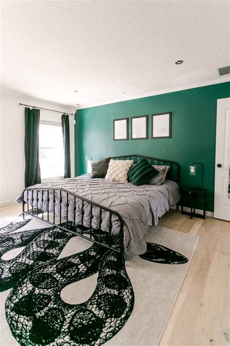 Every bedroom needs a mirror, and if that mirror reflects the looker's deepest longing (as does the. Slytherin-Inspired Bedroom - A Beautiful Mess