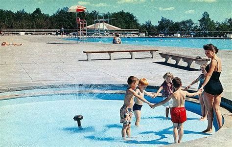 Thacher Park Swimming Pool Late 1950s In 2019 Swimming Pools Park