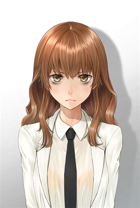 Anime Girl With Light Brown Hair