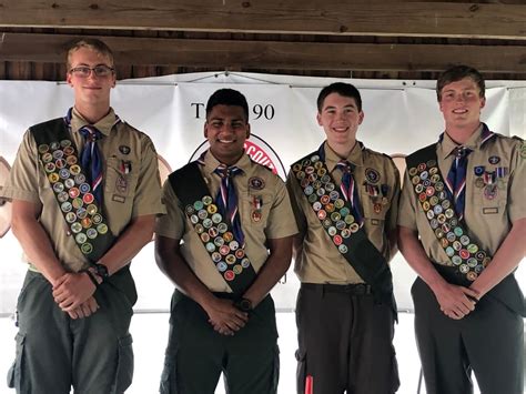 Four Kendall Park Boy Scouts Reach Highest Rank South Brunswick Nj Patch