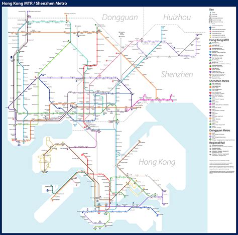 Downloadable Hong Kong Mtr Maps Plus Light Rail Tram