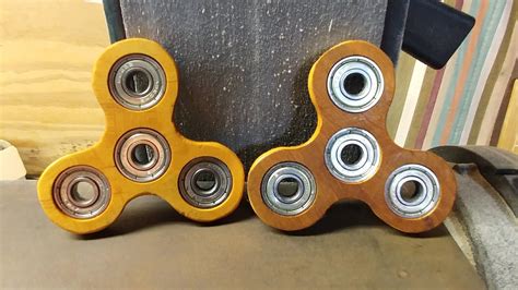 How To Make A Wooden Fidget Spinner Youtube
