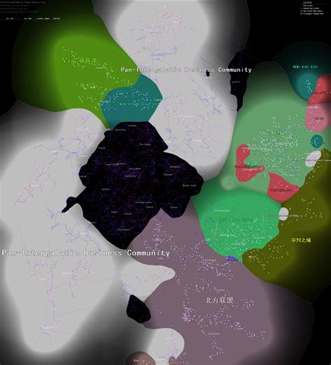Eve Online Political Map Map Vectorcampus Map