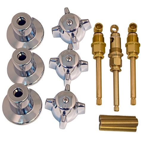 Lincoln Products Tub And Shower Rebuild Kit For Central Brass 3 Handle