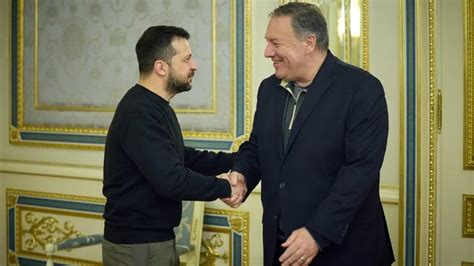 Pompeo Meets Zelenskyy In Kyiv Visit Tells Fox News Arming Ukraine Is ‘least Costly Way To Move