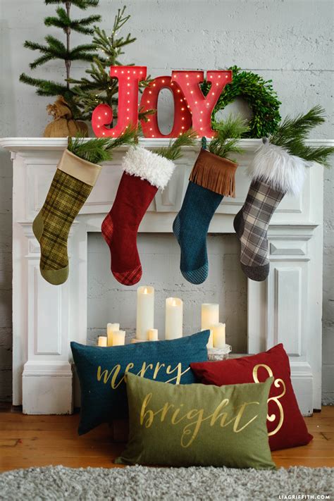 Diy Christmas Stockings Tutorial