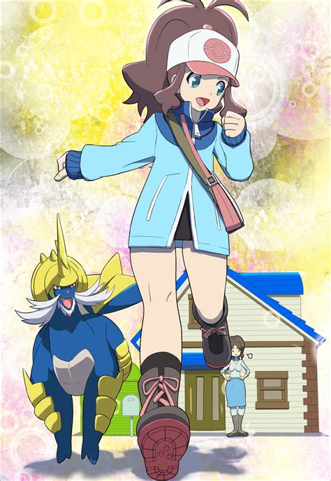 Makoto Daikichi Hilbert Pokemon Hilda Pokemon Mother Pokemon