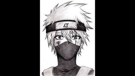 Watch How To Draw Kakashi Hatakehow To Draw Anime Step By Step Easy Drawing Ideas For Beginners