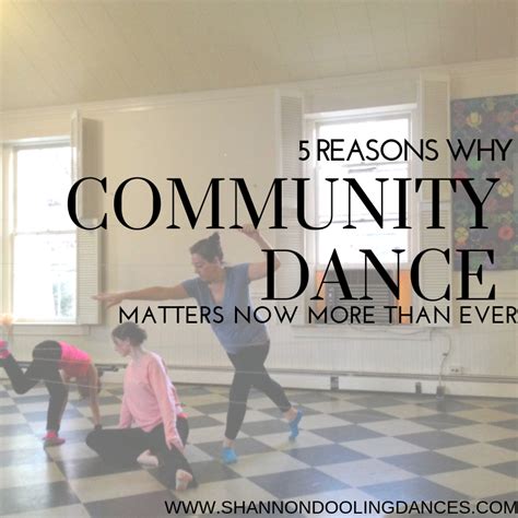 5 Reasons Why Community Dance Matters Now More Than Ever Artofit