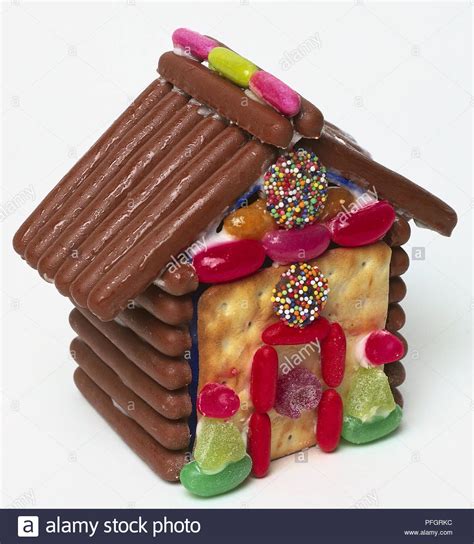 Download This Stock Image A Novelty Chocolate House Made From