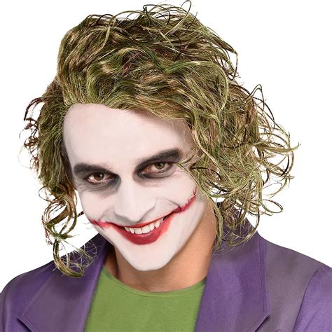 Adult Joker Wig Dark Knight Party City