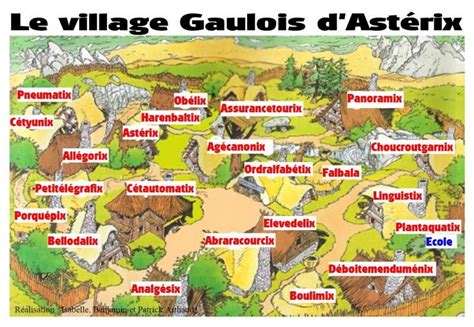 Le Plus Populaire Village Dastérix Carte 304671