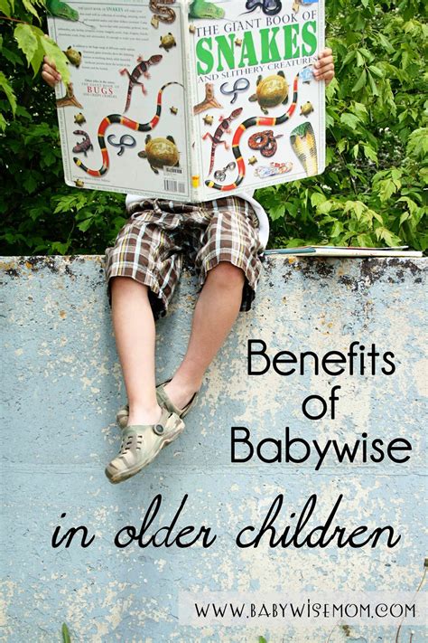 Benefits Of Babywise In Older Children Chronicles Of A Babywise Mom