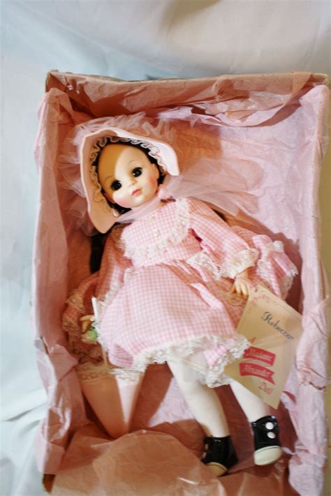 vintage rebecca madame alexander doll brunette 14 inch doll etsy madame alexander dolls