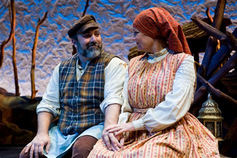 Tevye And Golde The Fiddler On The Roof Theatre Stage Musical