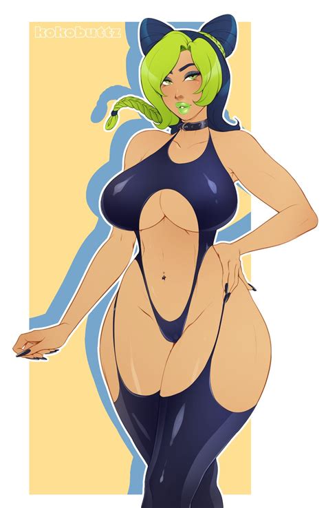 Jolyne Kujo Thighs Hot Sex Picture