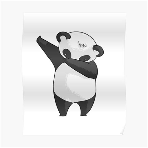 Dancing Pandas Panda Bear Dabbing Dancing Poster For Sale By