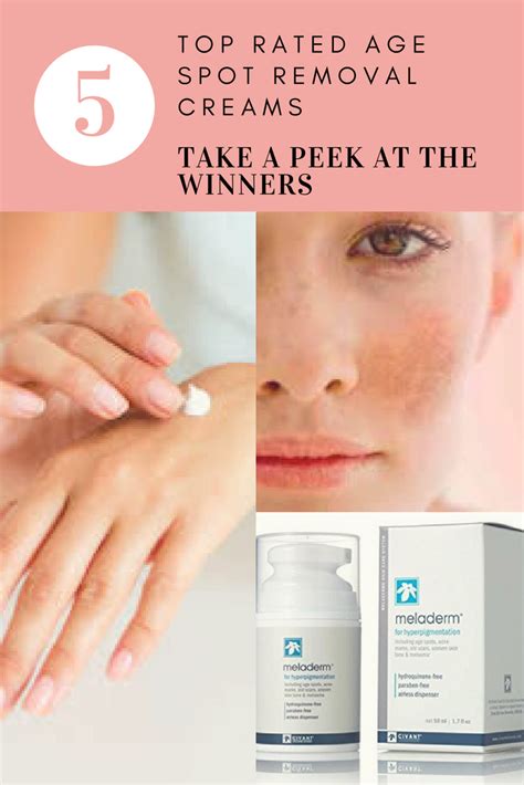 Best Age Spot Removal Creams How Do We Find The Ones That Actually