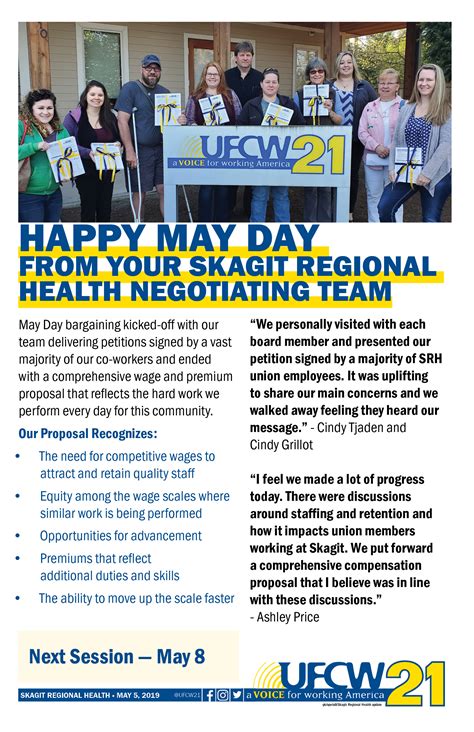Skagit Regional Health update — UFCW 3000