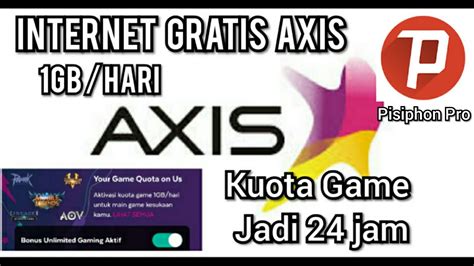 7 cara mendapatkan kuota gratis axis 500 mb. INTERNET GRATIS AXIS 1GB / HARI,,, Unlimited Gaming Jadi ...