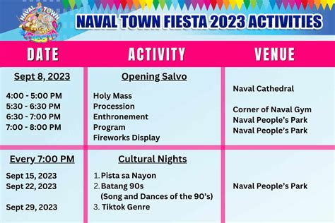 Naval Town Fiesta 2023 Biliran Island