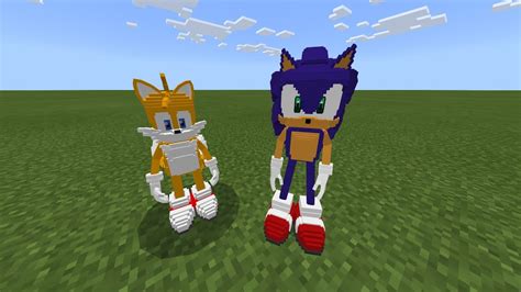 Sonic Addon Minecraft Pe Bedrock Edition Youtube