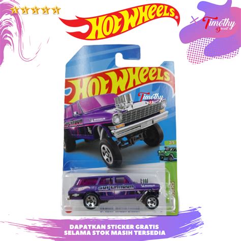 Hot Wheels Nova Wagon Gasser Ungu Supernova Hw Gassers Lazada