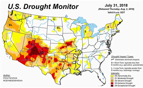 Texas Drought Map