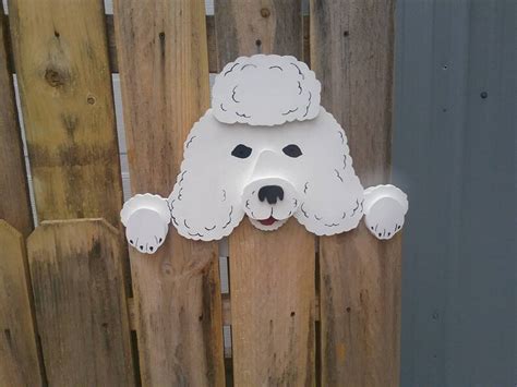 New Dog Fence Peekers Available Etsy