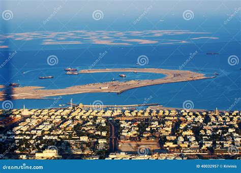 Dubai United Arab Emirates The World Islands Stock Image Image Of