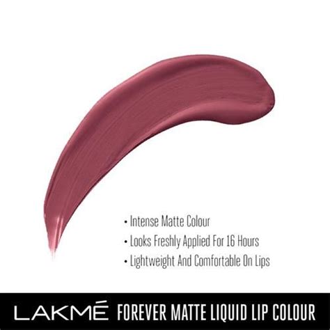 Buy Lakme Forever Matte Liquid Lip Colour Nude Pink Online At Best