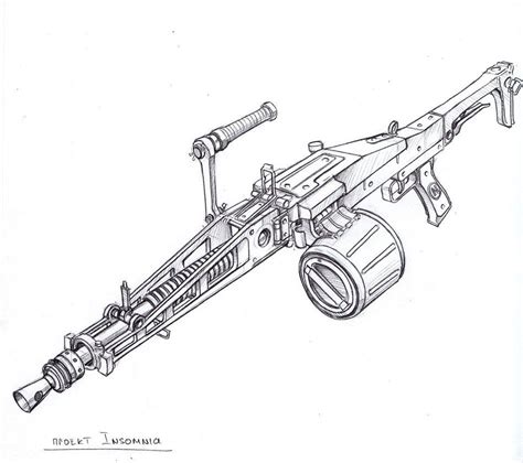 Machine Gun Coloring Pages Wickedgoodcause