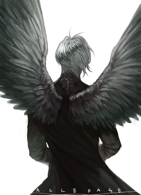 Ángeles Y Demonios Angel Para Dibujar Arte De Anime