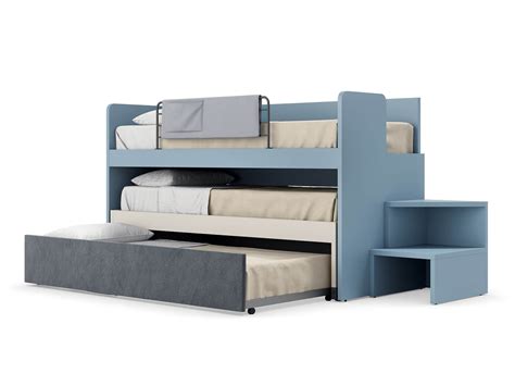 Puoi scegliere anche un letto singolo con letto estraibile per avere sempre a disposizione un comodo letto supplementare per gli ospiti. Letto Rialzato Ergo - Nidi